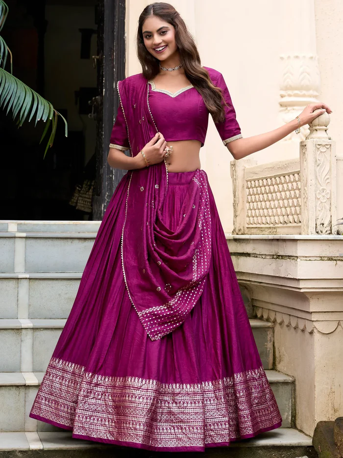 Stylish Party Lehenga